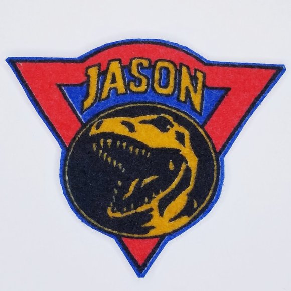 Vintage Mighty Morphin Power Rangers Felt Patches Morpher Badge Appliques - Picture 6 of 10